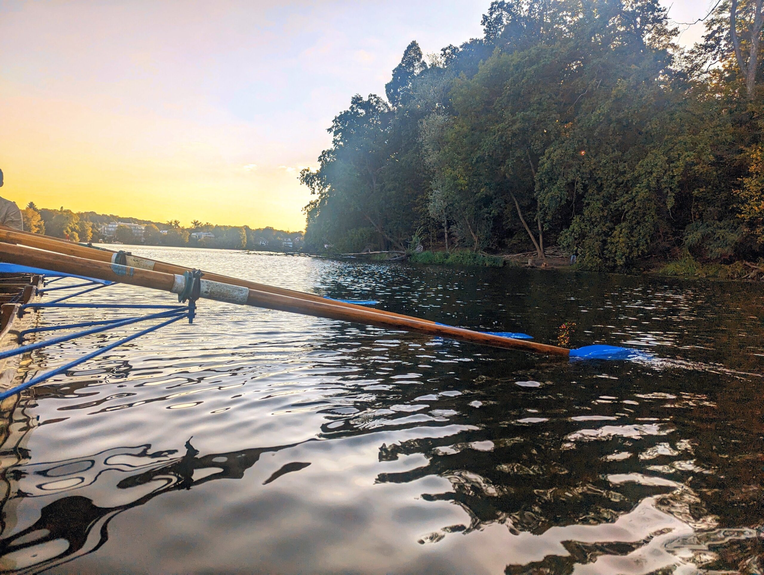 Abendstimmung auf dem Wasser